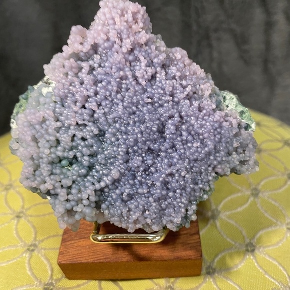 Other - Raw crystal- genuine GRAPE AGATE gemstone! All natural purple & blue 3”x3”